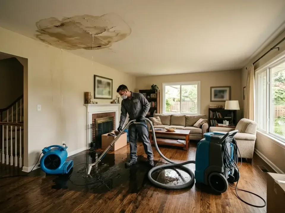 attic-pipe-burst-ceiling-drip-008 — frequently asked questions, Water Damage Restoration & Carpet Care in Laurel Hollow, NY